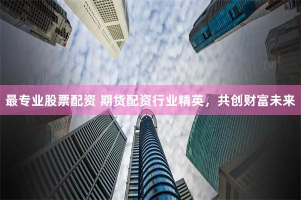 最专业股票配资 期货配资行业精英，共创财富未来