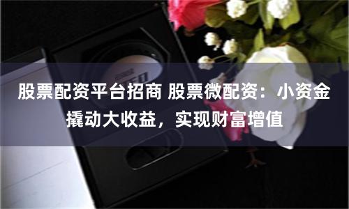 股票配资平台招商 股票微配资：小资金撬动大收益，实现财富增值